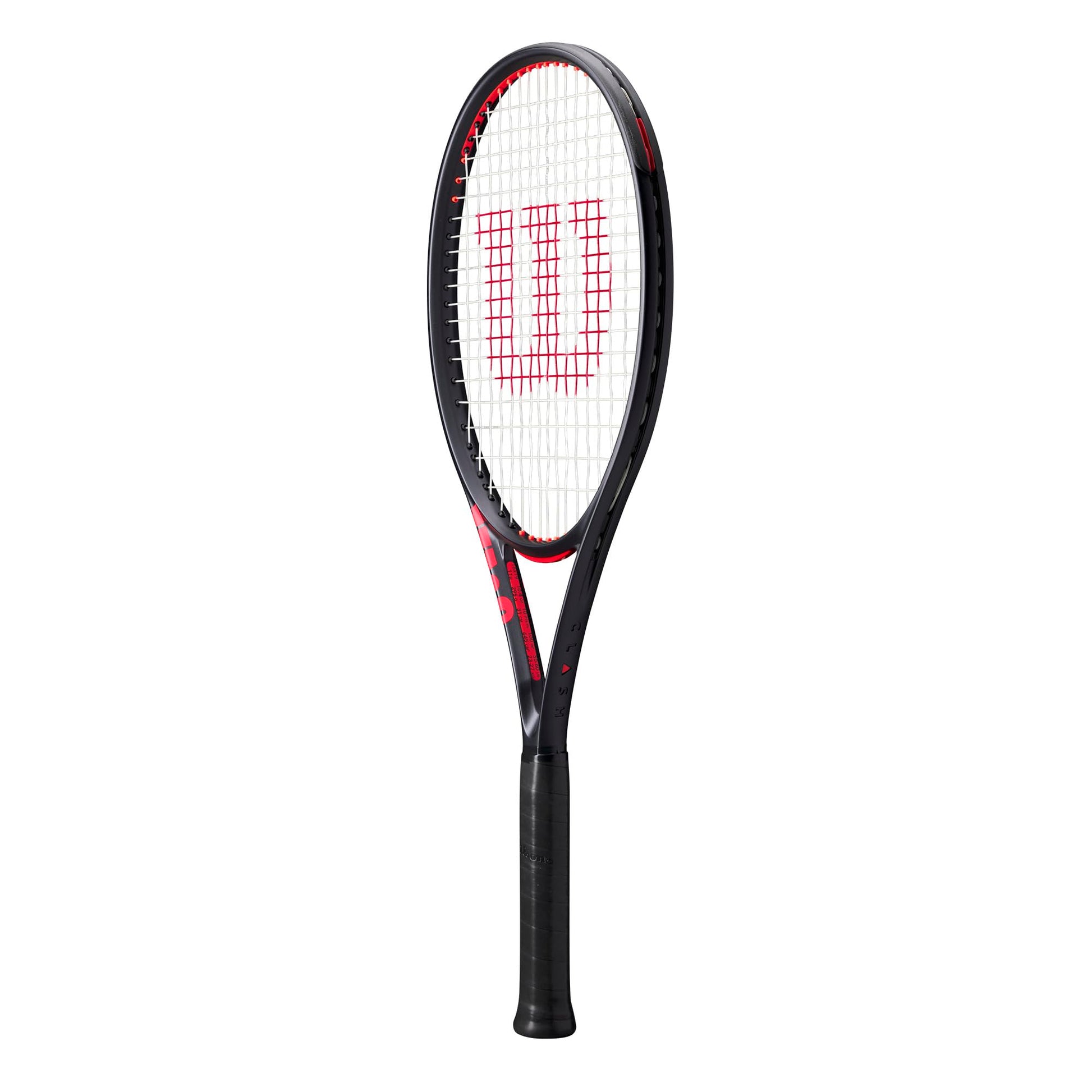 Wilson Clash 100 V3 Strung Adult Performance Tennis Racket - Grip Size 3-4 3/8", Strung with Sensation 16 Natural at Mid Range Tension - Tennis Mindset