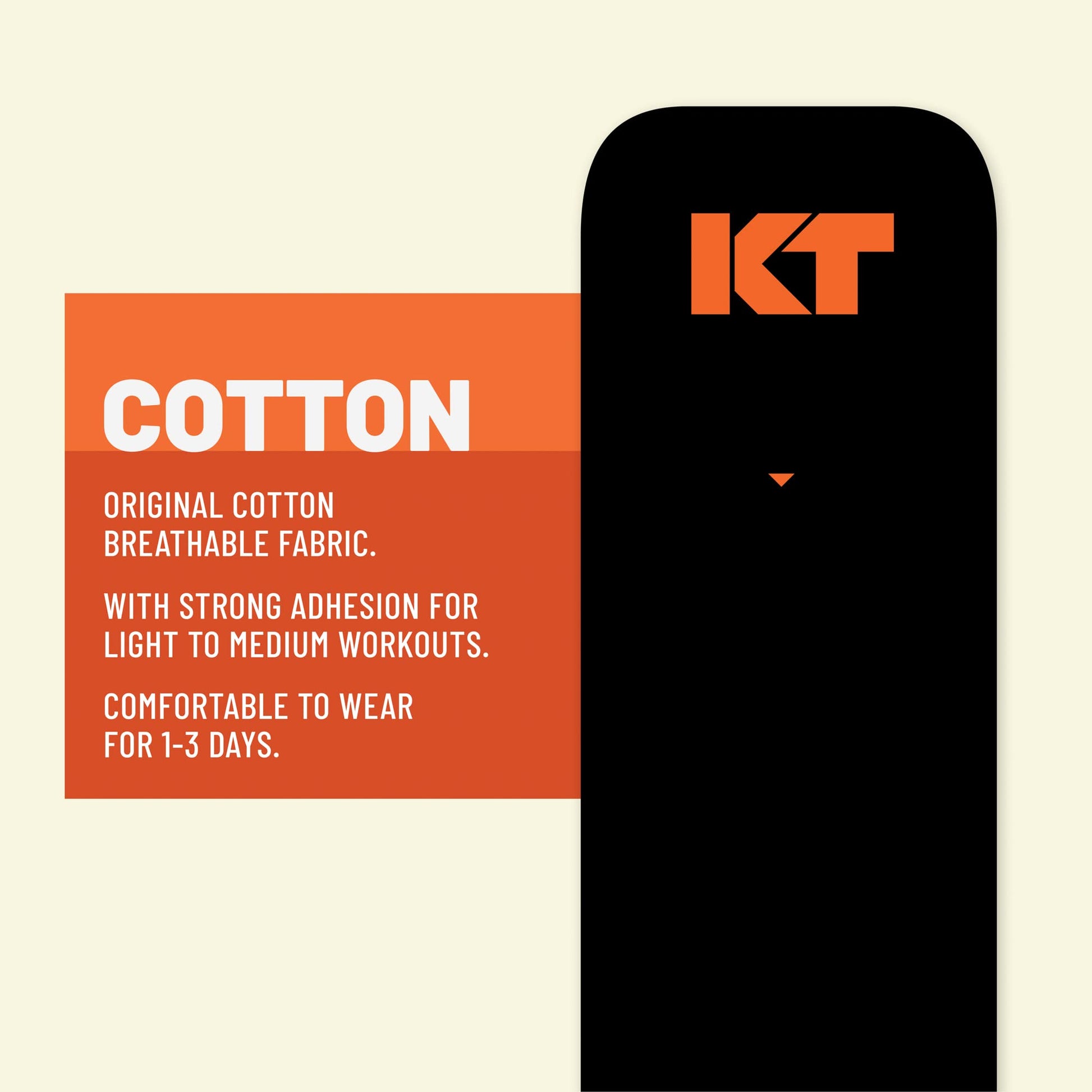 KT Tape, Original Cotton, Elastic Kinesiology Athletic Tape, 20 Count, 10” Precut Strips, Purple - Tennis Mindset