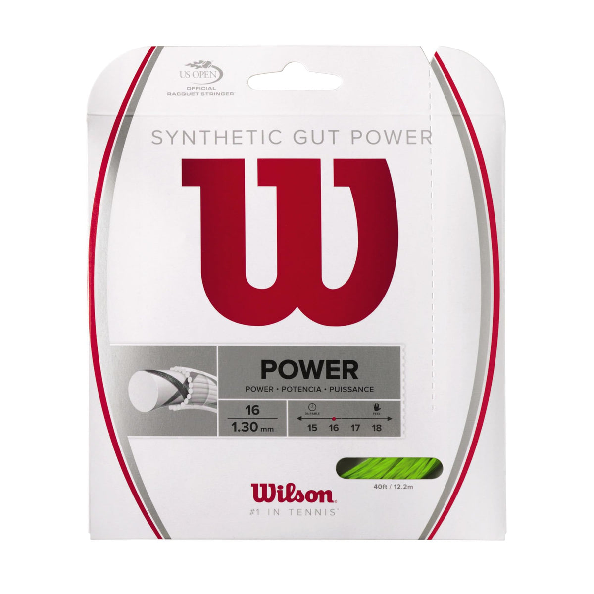WILSON Synthetic Gut Power 17G Reel - Tennis Mindset