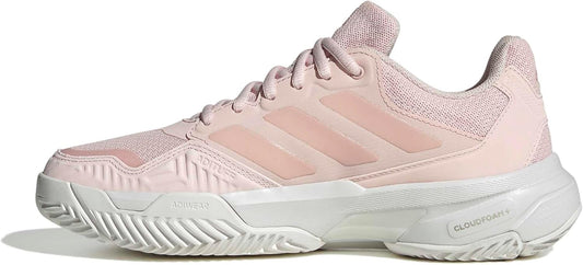 adidas Womens Courtjam Control 3 Tennis Sneakers Shoes - White