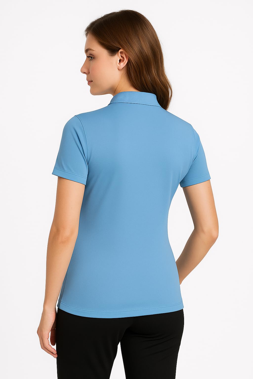 Opna Women's Dry-Fit Golf Polo Shirts 3-Button Golf Polo's in 20 Colors XS-3XL Shirt