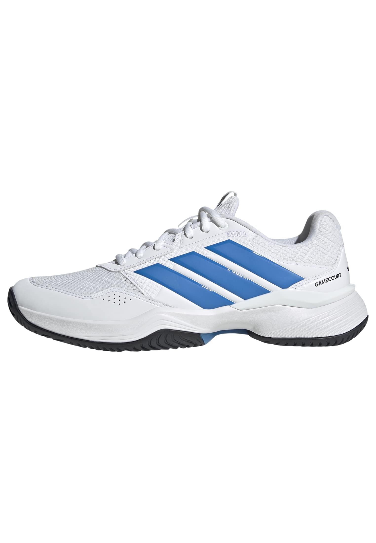 adidas Mens Gamecourt 3 All Court Sneakers Shoes - White - Tennis Mindset