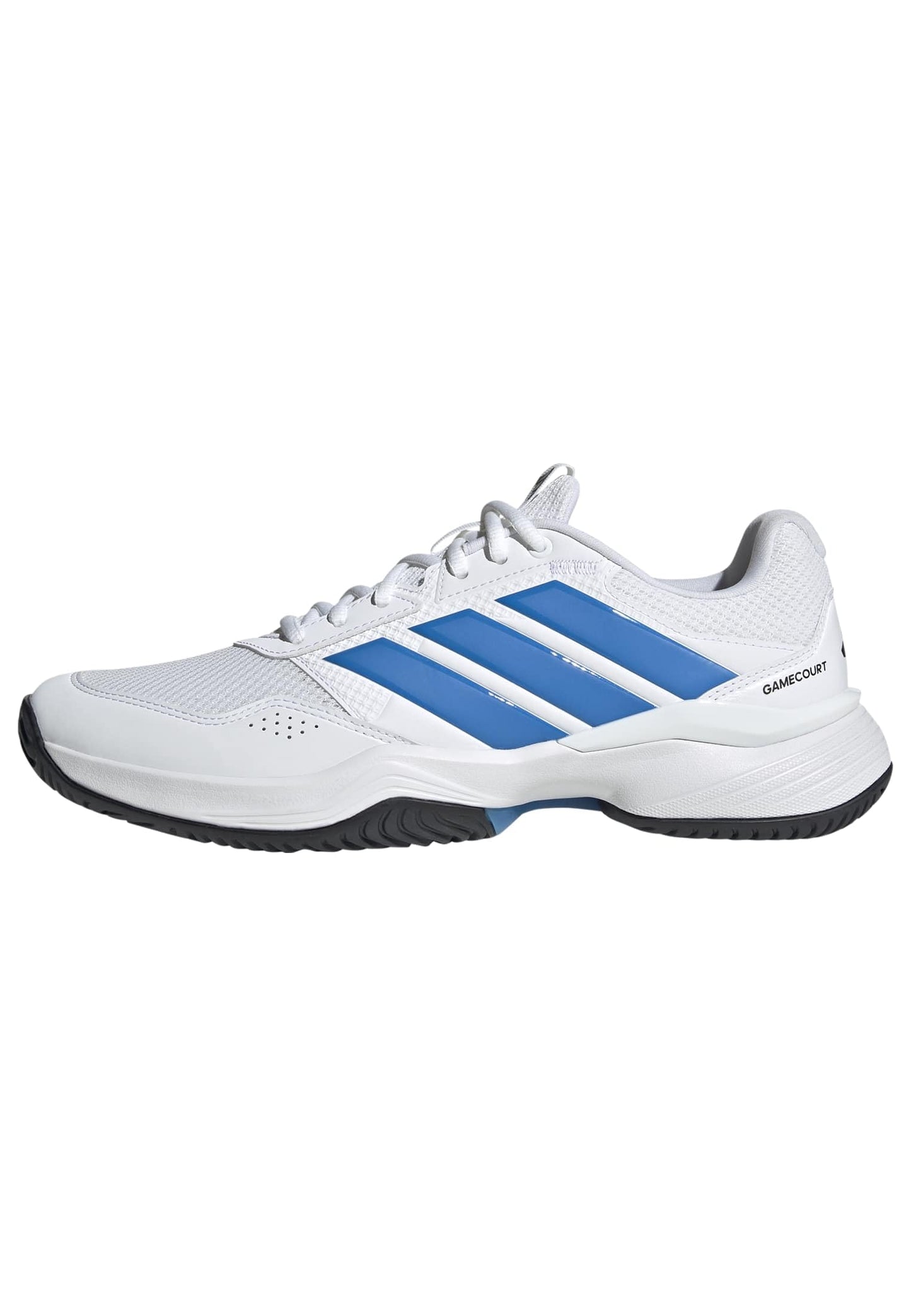 adidas Mens Gamecourt 3 All Court Sneakers Shoes - White