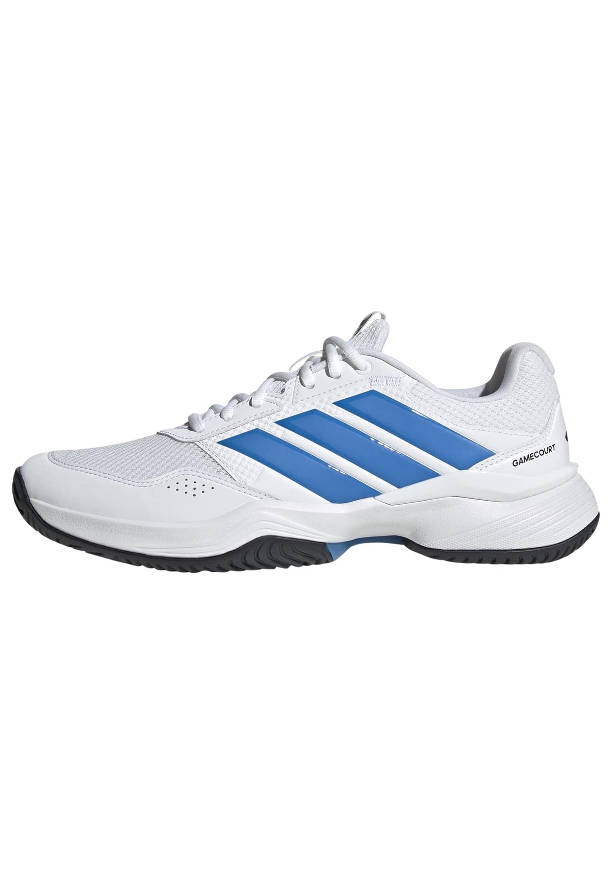 adidas Mens Gamecourt 3 All Court Sneakers Shoes - White - Tennis Mindset