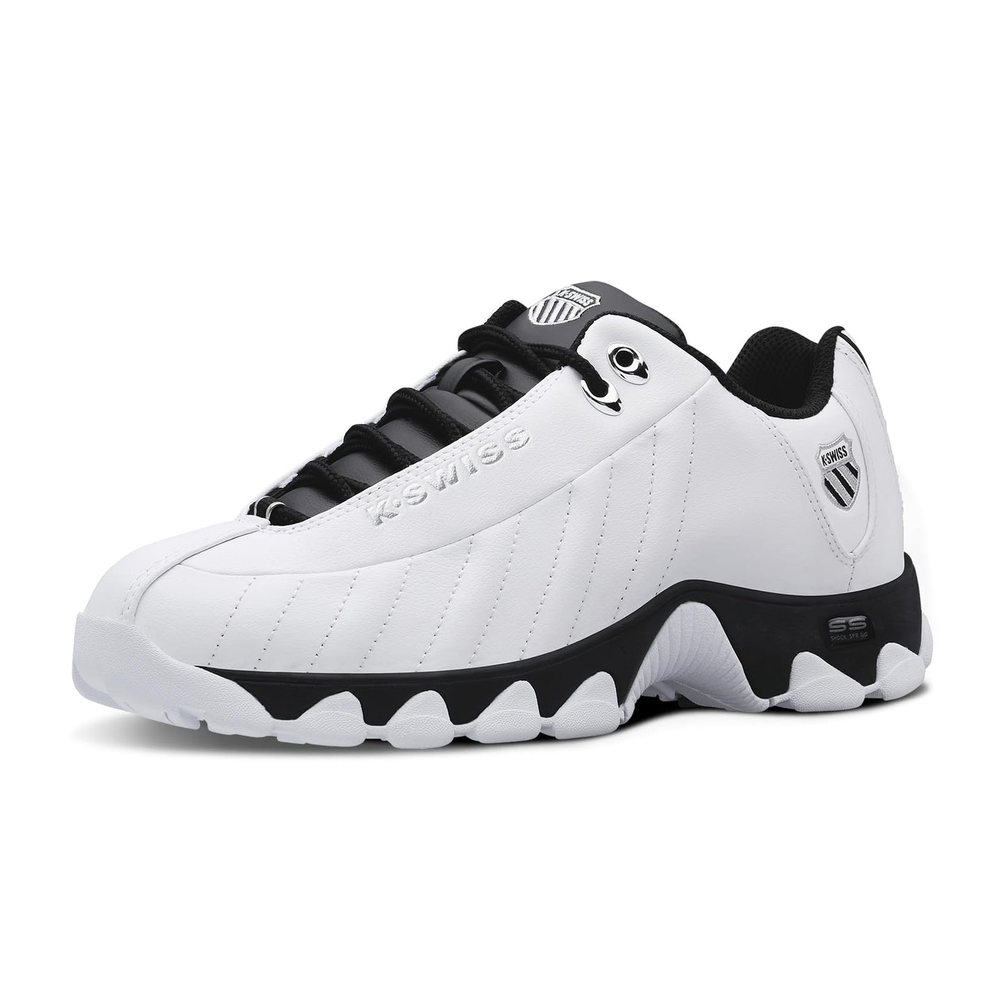 K-Swiss Men's ST329 CMF Sneaker, Wide Tennis Walking Shoes Leather Upper - Tennis Mindset