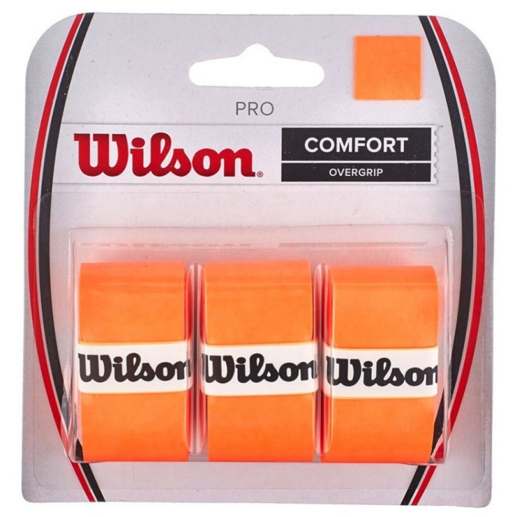 Wilson Pro Overgrip Tennis Racket Grips - Pack of 3