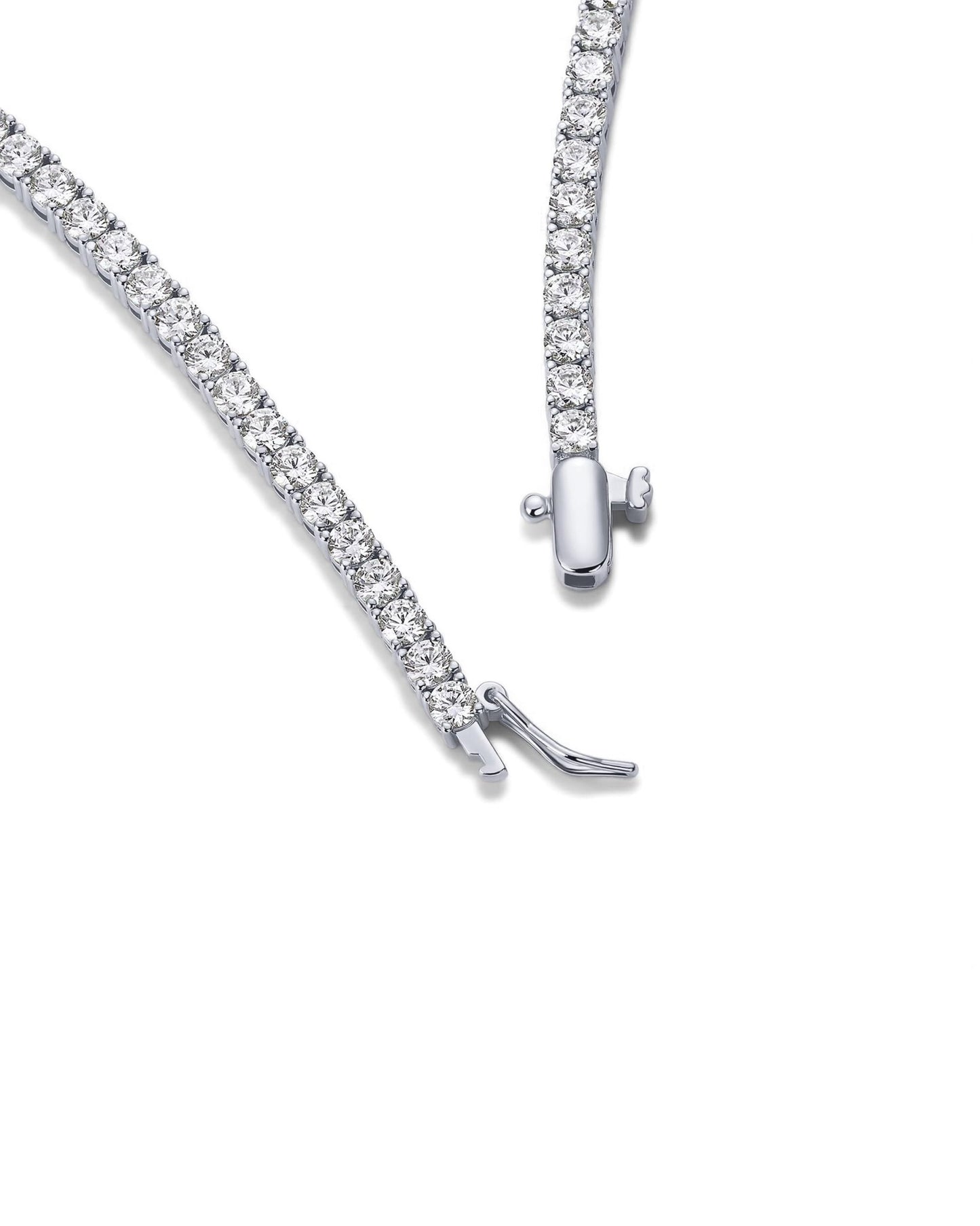 PAVOI 14K Gold Plated Graduated Tennis Necklaces for Women, CZ Necklace - Tennis Mindset