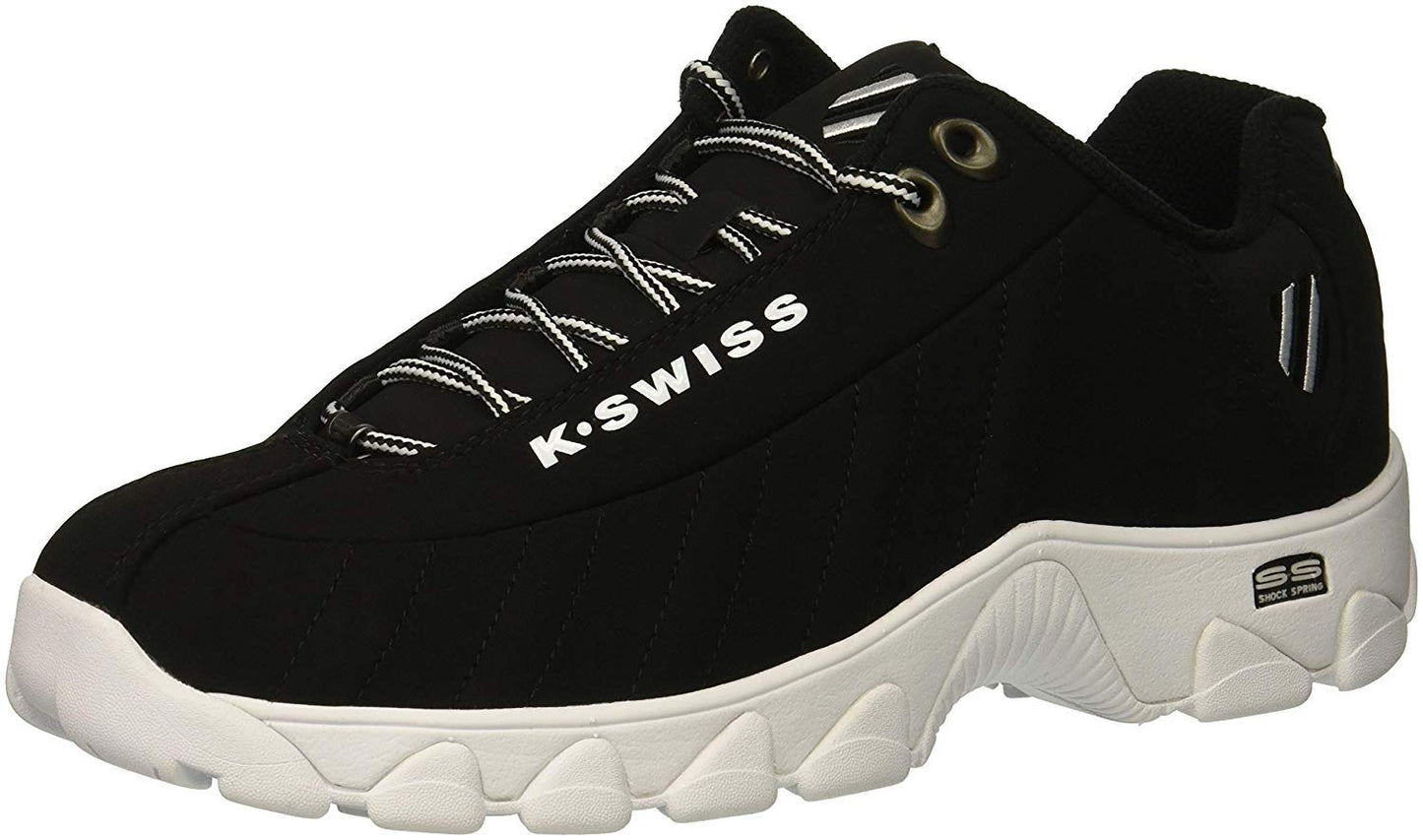 K-Swiss Men's ST329 CMF Sneaker, Wide Tennis Walking Shoes Leather Upper