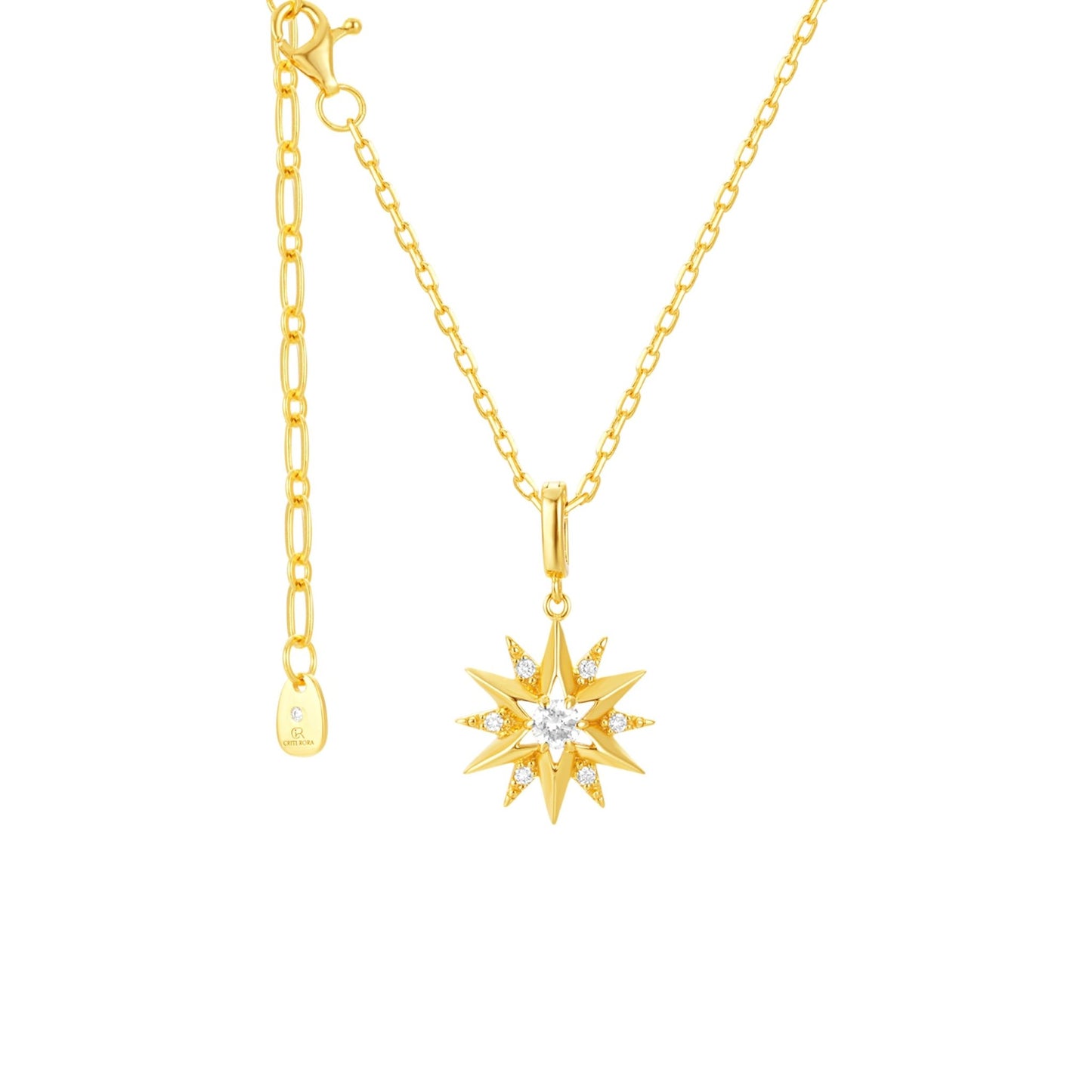 Sterling Silver Lab Grown Diamond Necklace for Women, 18 inch - Tennis Mindset