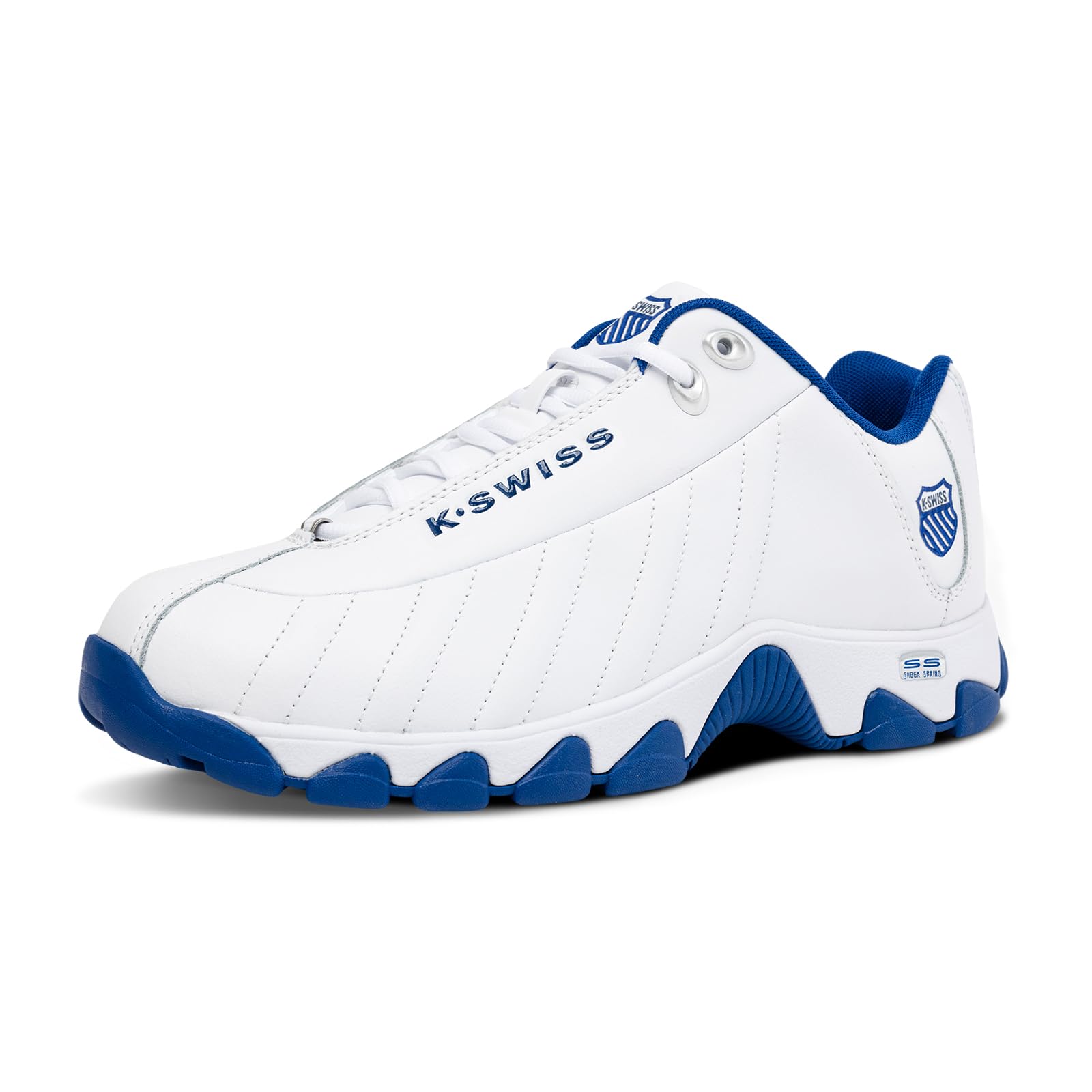 K-Swiss Men's ST329 CMF Sneaker, Wide Tennis Walking Shoes Leather Upper - Tennis Mindset