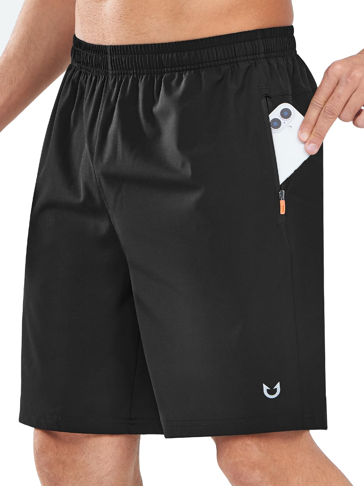 NORTHYARD Men's Athletic Running Shorts Quick Dry Lightweight Zip Pockets - Tennis Mindset