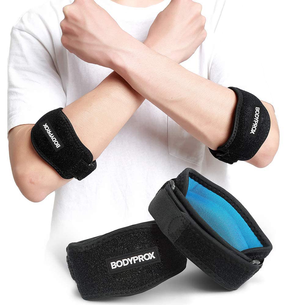 Bodyprox Elbow Brace 2 Pack for Tennis & Golfer's Elbow Pain Relief - Tennis Mindset