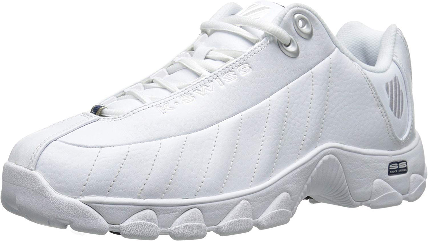 K-Swiss Men's ST329 CMF Sneaker, Wide Tennis Walking Shoes Leather Upper - Tennis Mindset