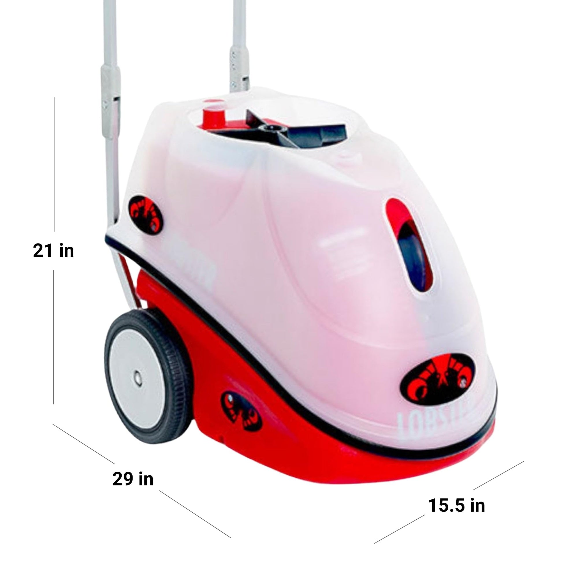 LOBSTER Sports Elite Tennis Ball Machine - Auto Portable Tennis Ball Launcher, Preloaded & Custom Drills, Spin Control, Lob Elevation Switch, Ball Speed (up to 80MPH), with Multi-Function Remote - Tennis Mindset