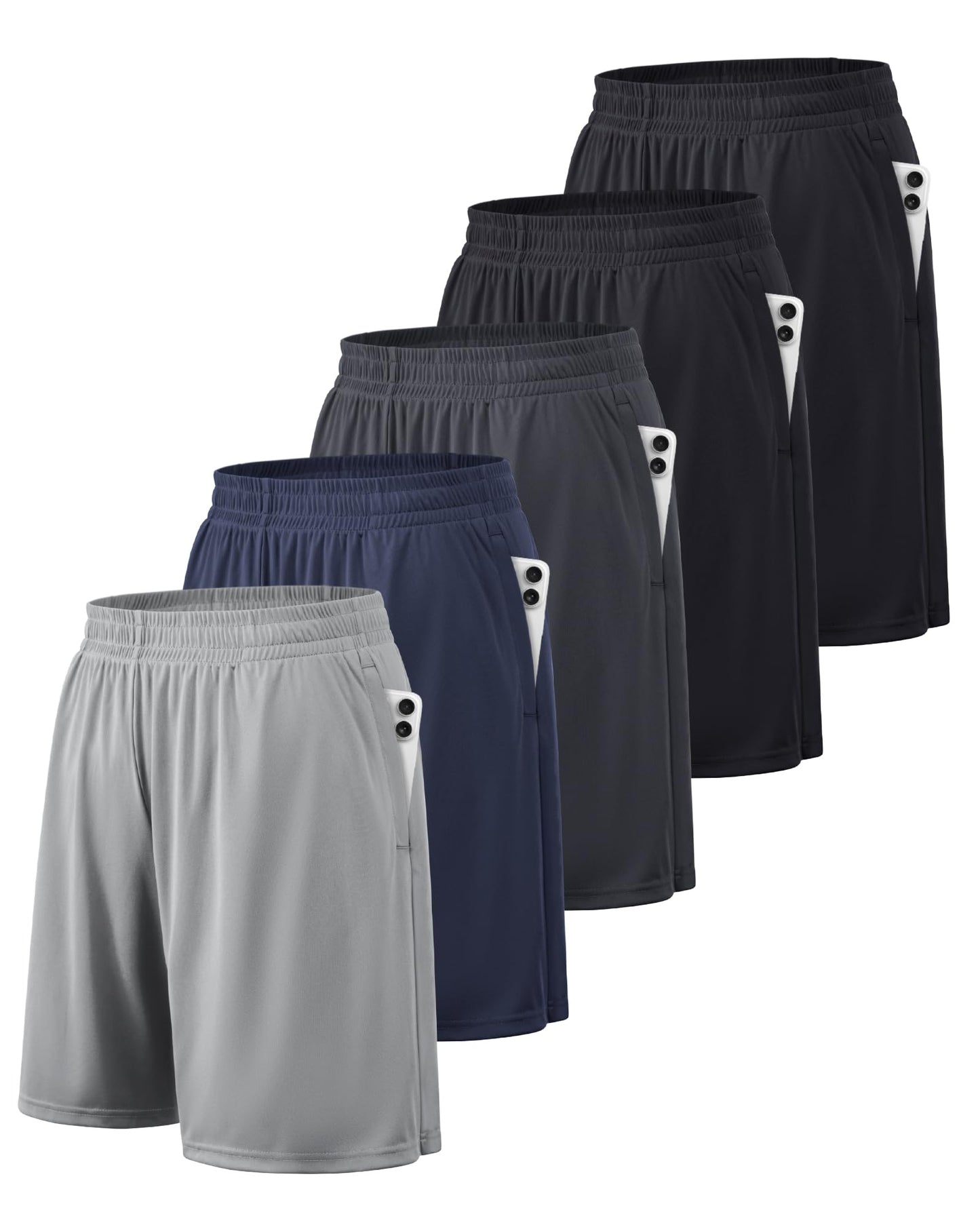BALENNZ Mens Athletic Shorts with Pockets Quick Dry Workout Shorts Men - Tennis Mindset