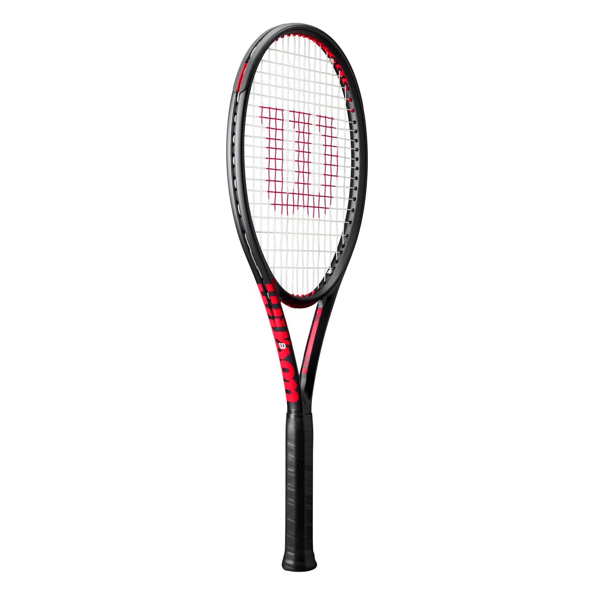 Wilson Clash 100 V3 Strung Adult Performance Tennis Racket - Grip Size 3-4 3/8", Strung with Sensation 16 Natural at Mid Range Tension - Tennis Mindset