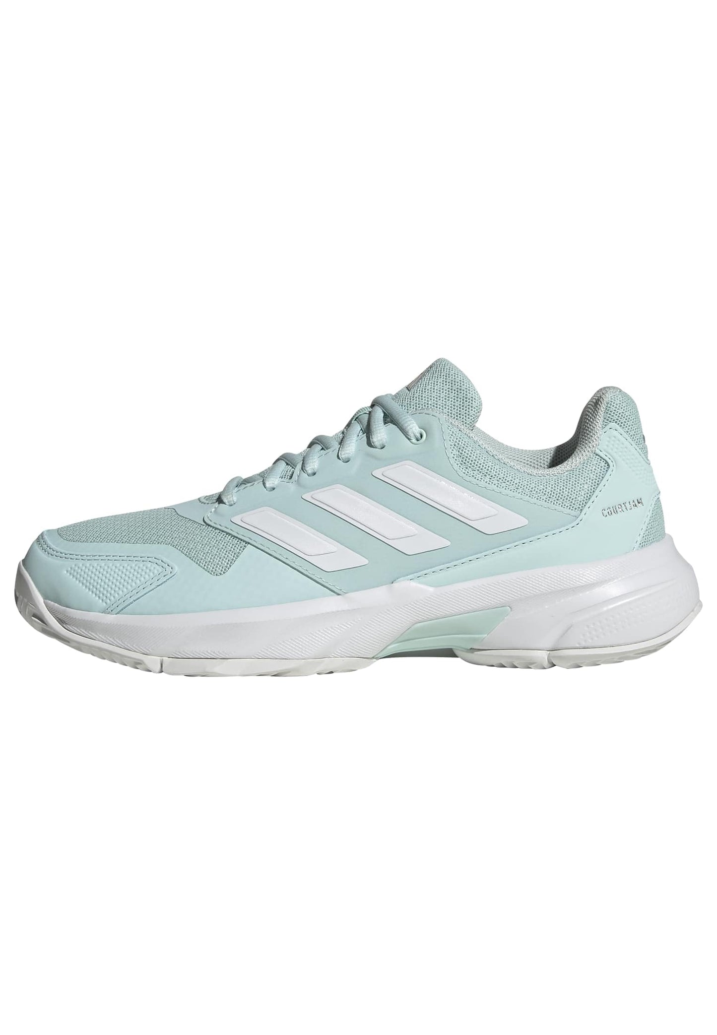 adidas Womens Courtjam Control 3 Tennis Sneakers Shoes - White