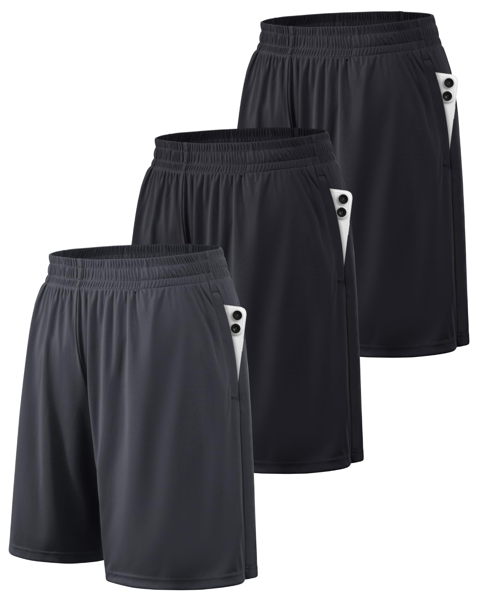 BALENNZ Mens Athletic Shorts with Pockets Quick Dry Workout Shorts Men - Tennis Mindset