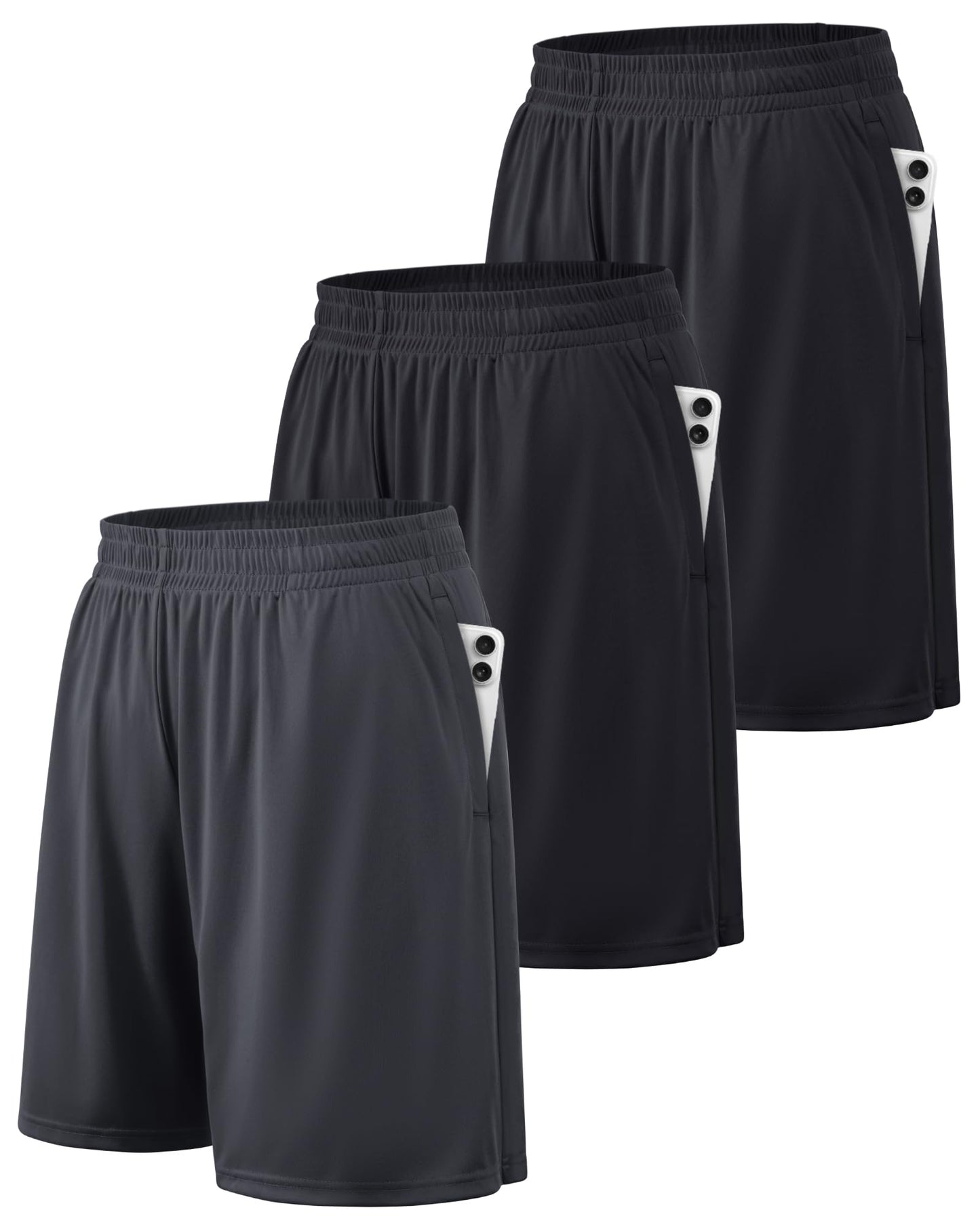 BALENNZ Mens Athletic Shorts with Pockets Quick Dry Workout Shorts Men - Tennis Mindset