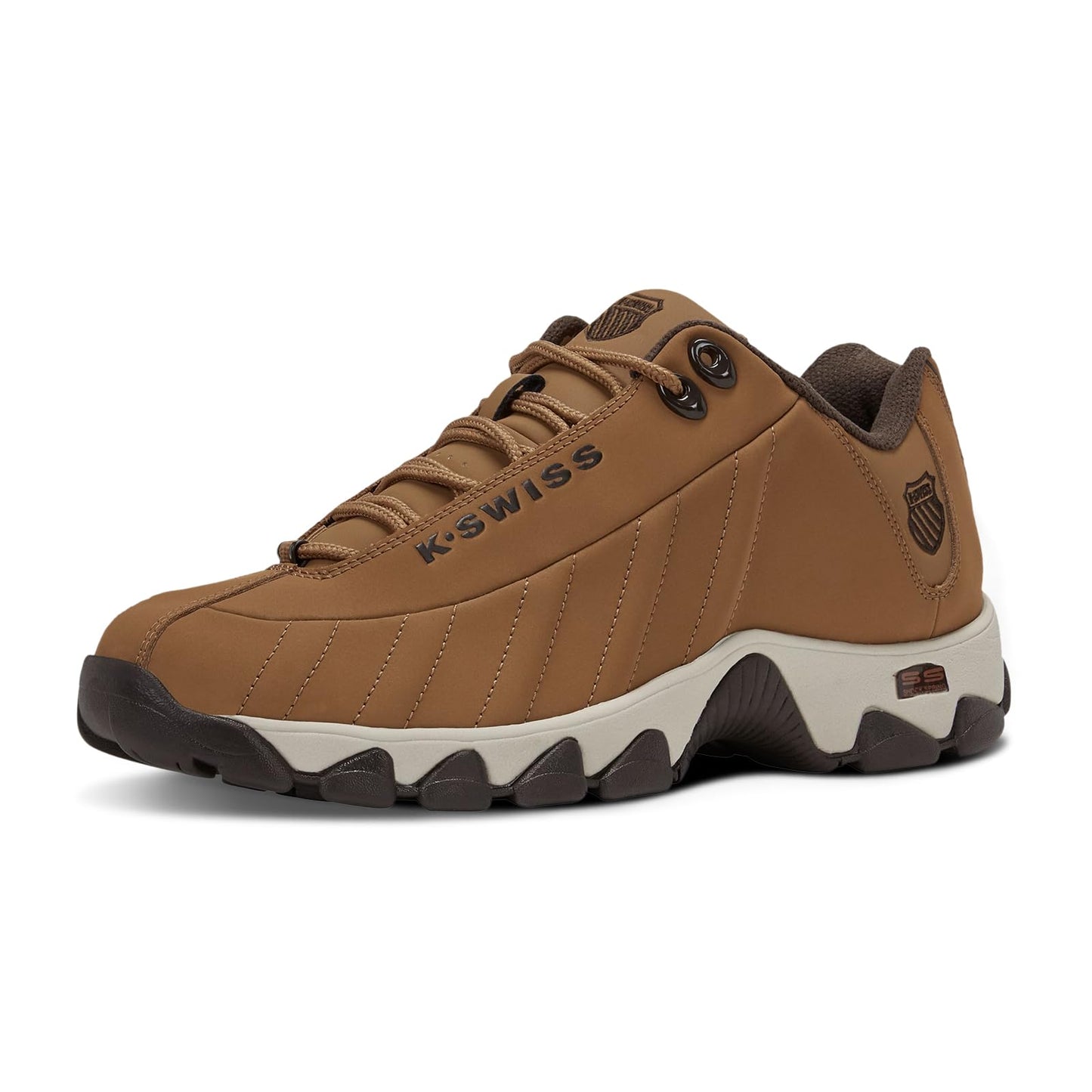 K-Swiss Men's ST329 CMF Sneaker, Wide Tennis Walking Shoes Leather Upper