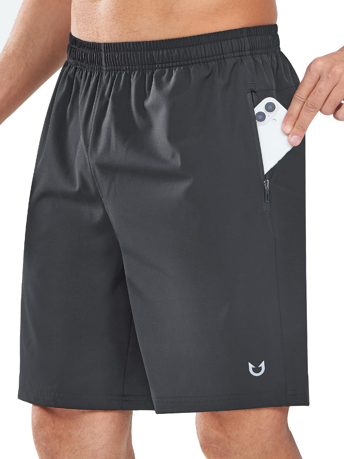 NORTHYARD Men's Athletic Running Shorts Quick Dry Lightweight Zip Pockets - Tennis Mindset