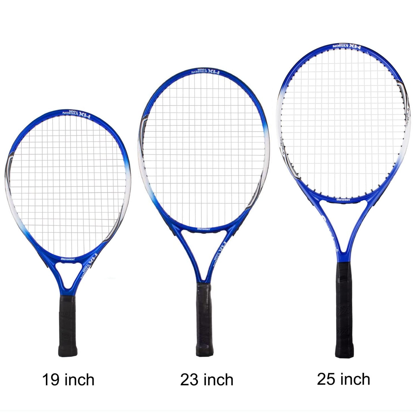 Senston 19" 23" 25" Kids Junior Tennis Racquet for Kids Children Boys Girls Tennis Rackets with Racket Cover - Tennis Mindset