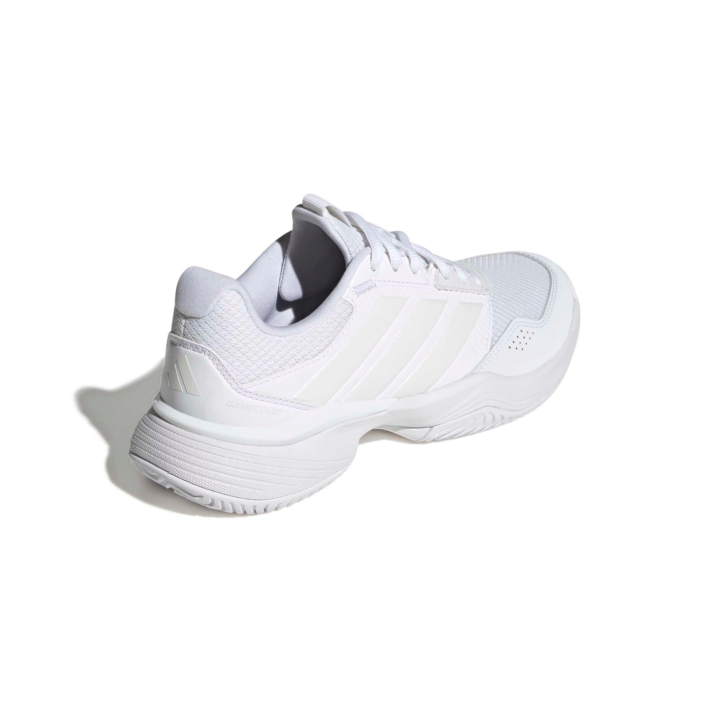 adidas Womens Gamecourt 3 All Court Sneakers Shoes - White - Tennis Mindset