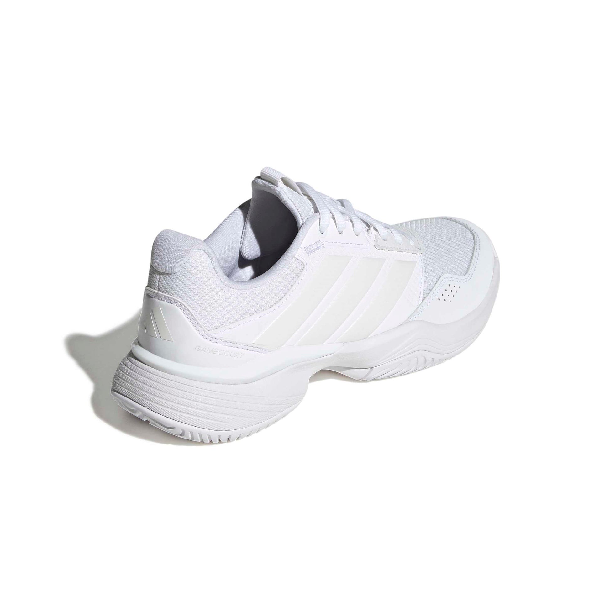 adidas Womens Gamecourt 3 All Court Sneakers Shoes - White - Tennis Mindset