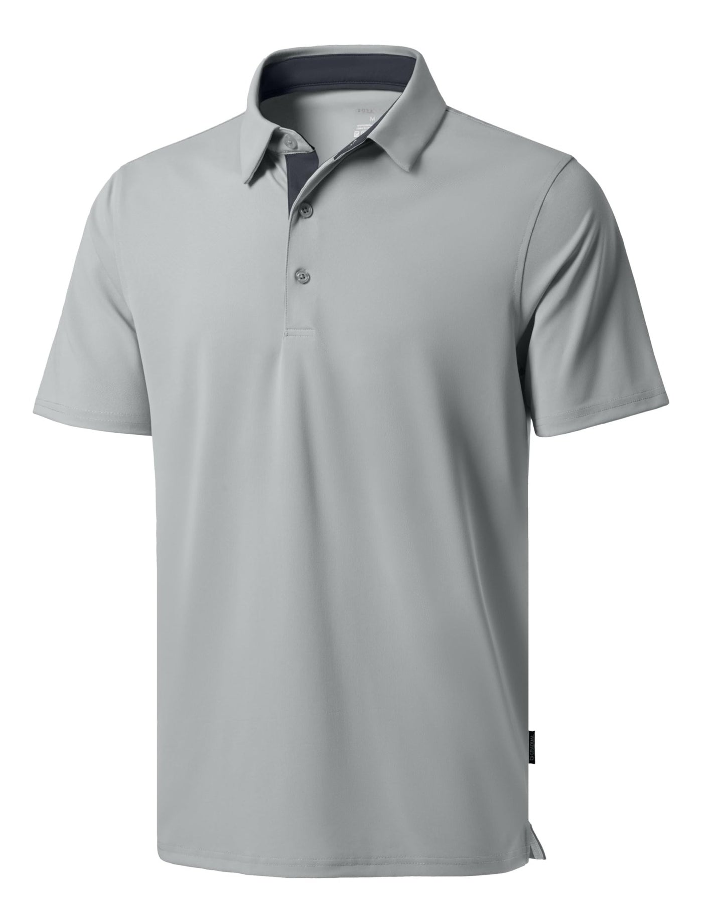 Men's Golf Polo Shirts Dry Fit Moisture Wicking Performance Short Sleeve - Tennis Mindset