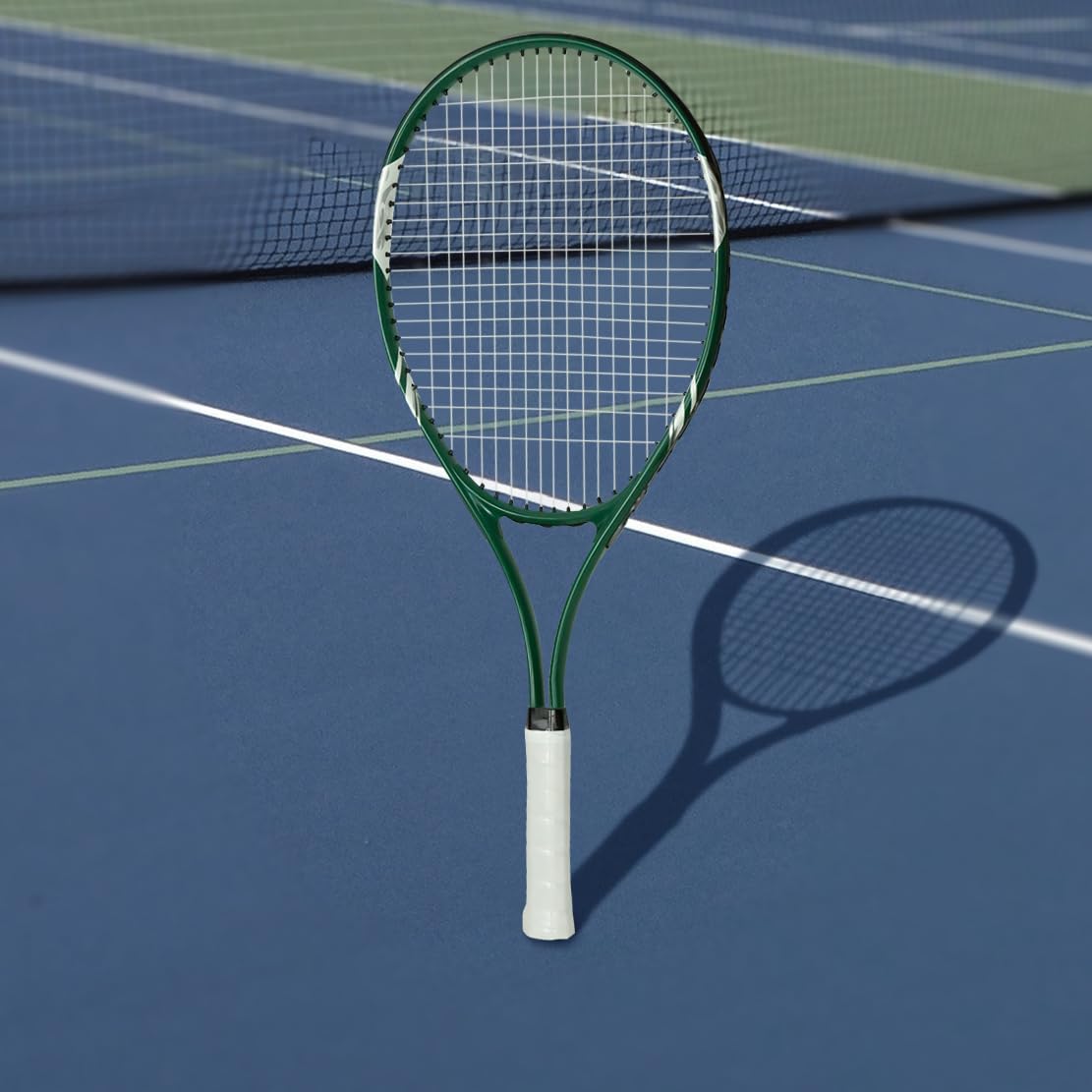 Tennis Rackets 2 Players Recreational for Beginners,Pre-Strung 27 Inch Light Adult Racquet Set for Women Men with Tennis Balls,Overgrips and Carry Bag - Tennis Mindset