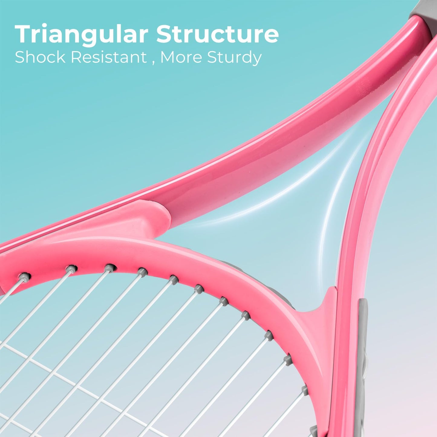HIRALIY 27-Inch Tennis Racket for Adults with Ball and Carry Bag - Tennis Mindset