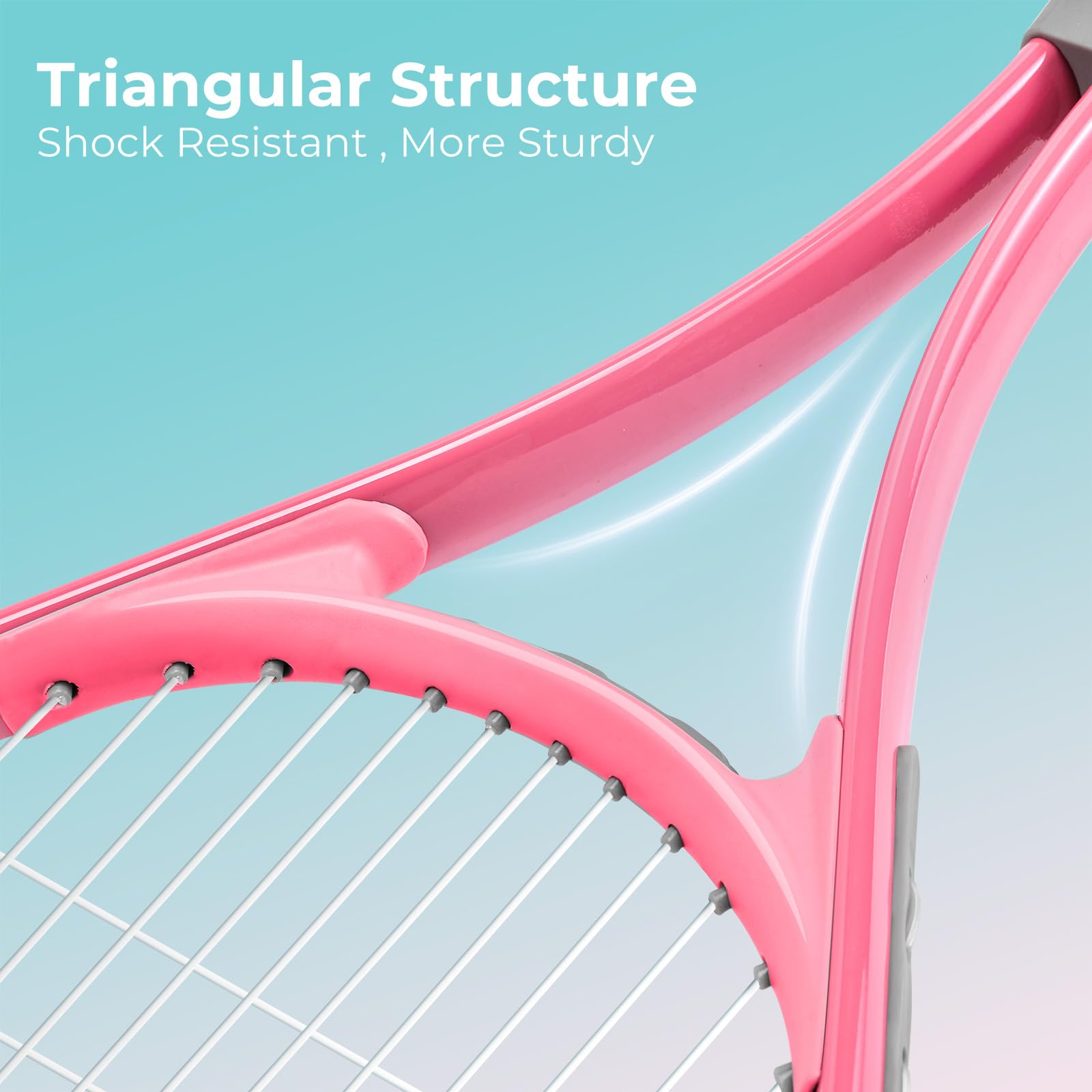 HIRALIY 27-Inch Tennis Racket for Adults with Ball and Carry Bag - Tennis Mindset