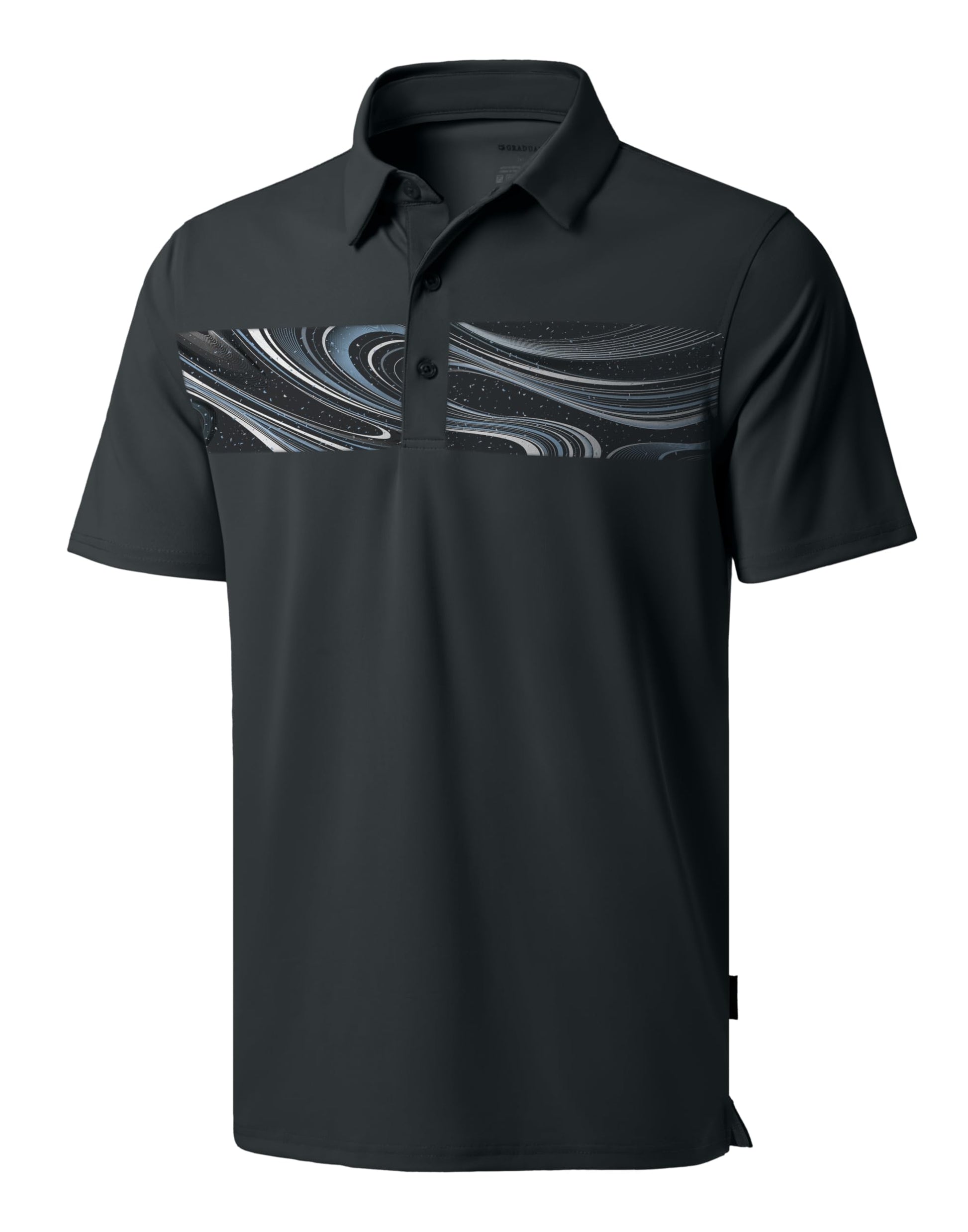 Men's Golf Polo Shirts Dry Fit Moisture Wicking Performance Short Sleeve - Tennis Mindset