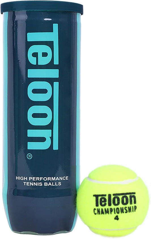 Teloon Championship Tennis Balls - Extra Duty - Regular Duty Felt Pressurized Tennis Balls
