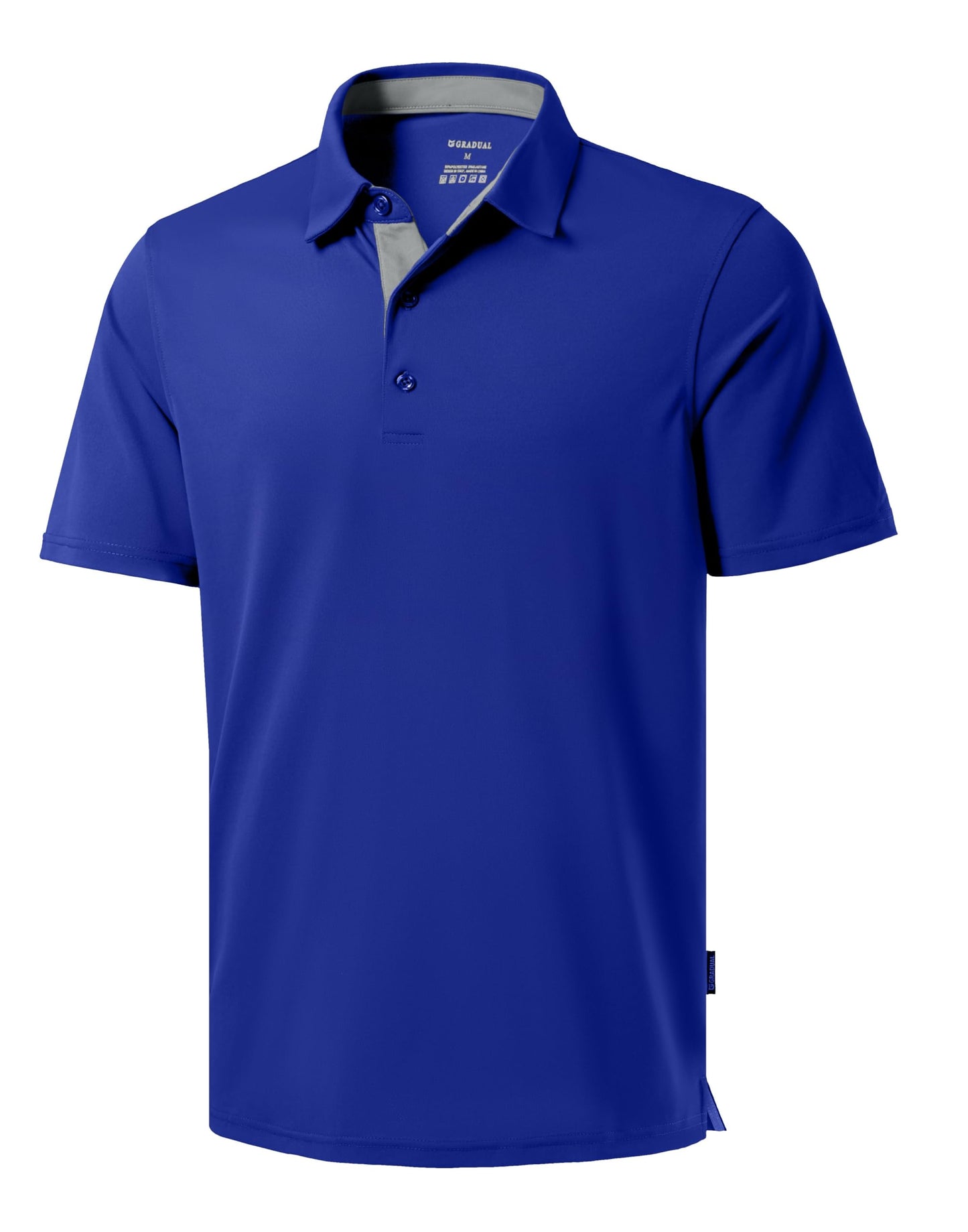Men's Golf Polo Shirts Dry Fit Moisture Wicking Performance Short Sleeve - Tennis Mindset