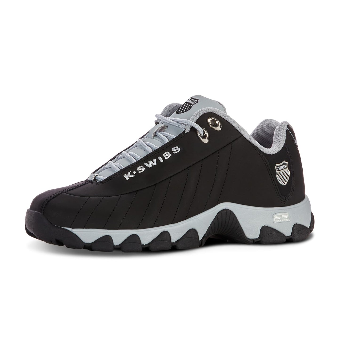 K-Swiss Men's ST329 CMF Sneaker, Wide Tennis Walking Shoes Leather Upper