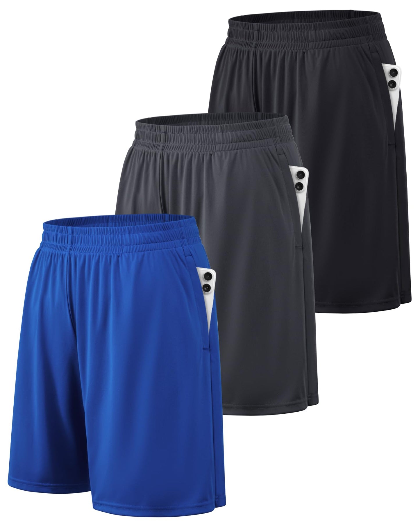 BALENNZ Mens Athletic Shorts with Pockets Quick Dry Workout Shorts Men - Tennis Mindset