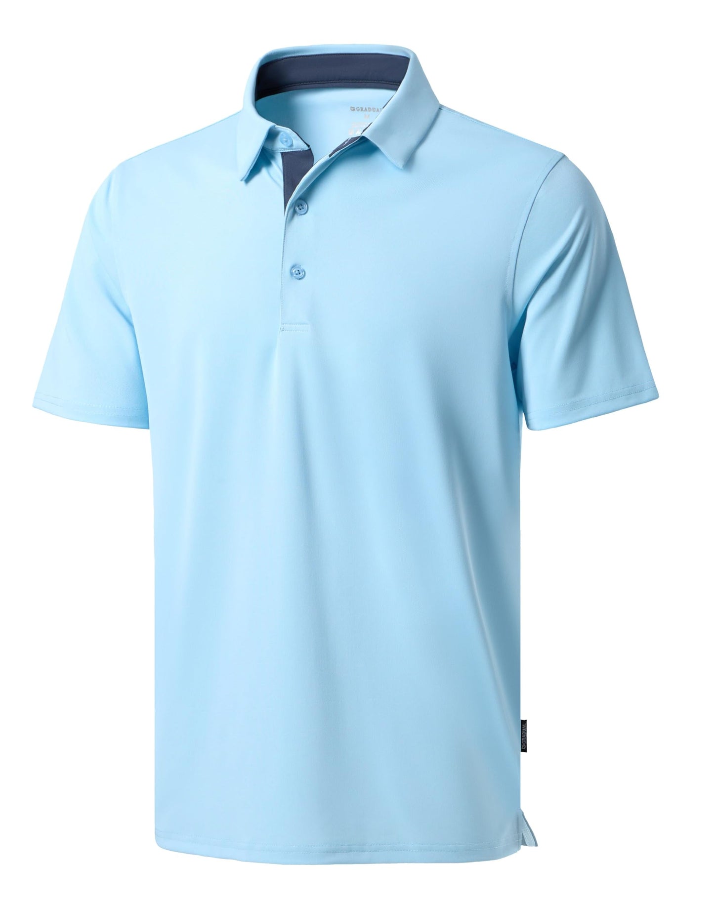 Men's Golf Polo Shirts Dry Fit Moisture Wicking Performance Short Sleeve - Tennis Mindset