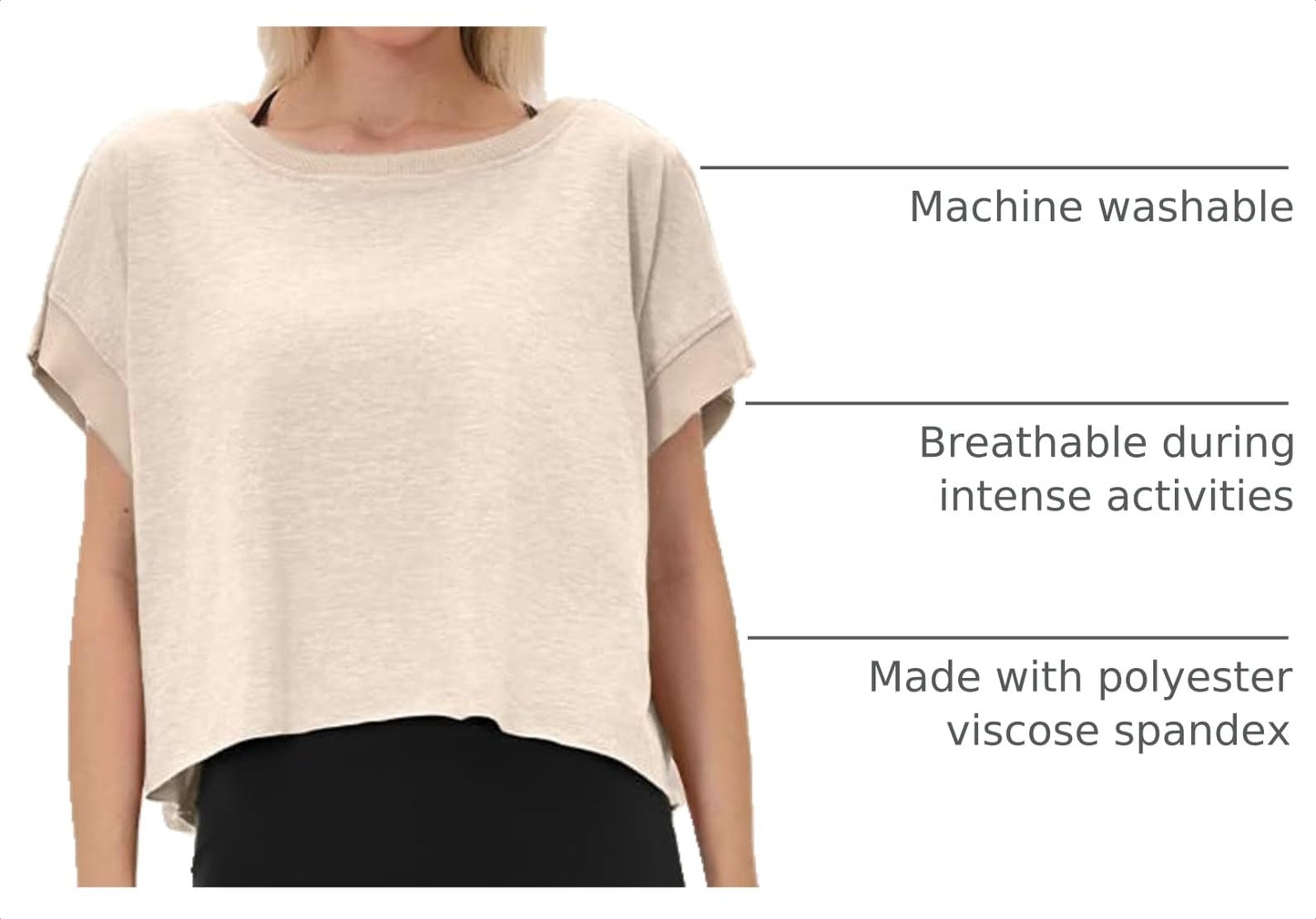 UNIANKIYA Open Back Workout Tops for Women Loose Fit Athletic Crop Tee Short Sleeve Gym Running Yoga Shirt