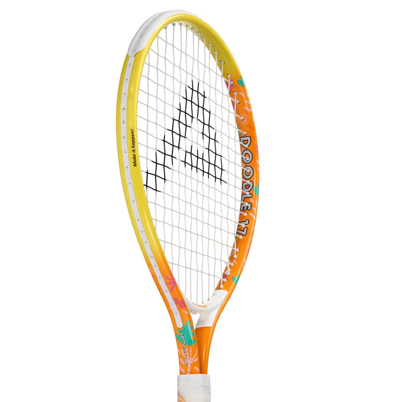 AMA SPORT Kids Tennis Racket for Junior Toddlers Starter Kit 17-25" Tennis Racquet for Girls and Boys with 420D Nylon Shoulder Strap Bag - Tennis Mindset