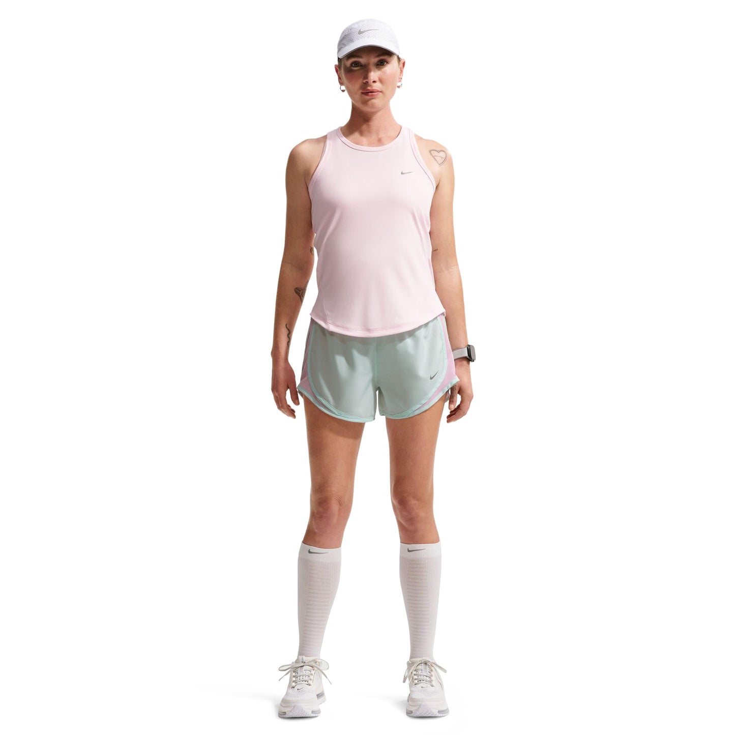 Nike Women's Tempo Dri-FIT Mid-Rise Brief-Lined Running Shorts - Tennis Mindset