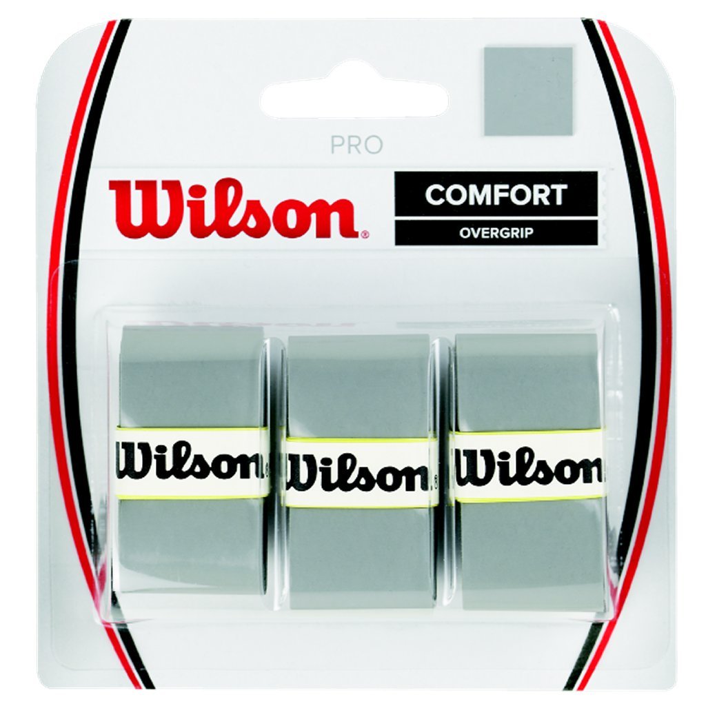 Wilson Pro Overgrip Tennis Racket Grips - Pack of 3