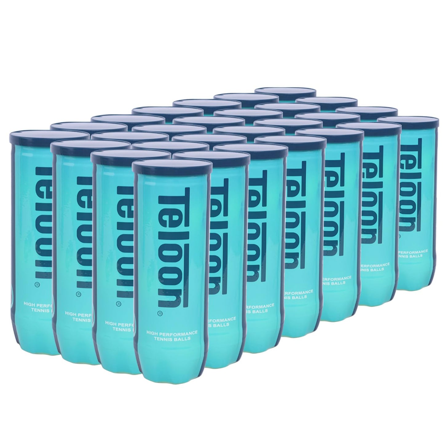 Teloon Championship Tennis Balls - Extra Duty - Regular Duty Felt Pressurized Tennis Balls