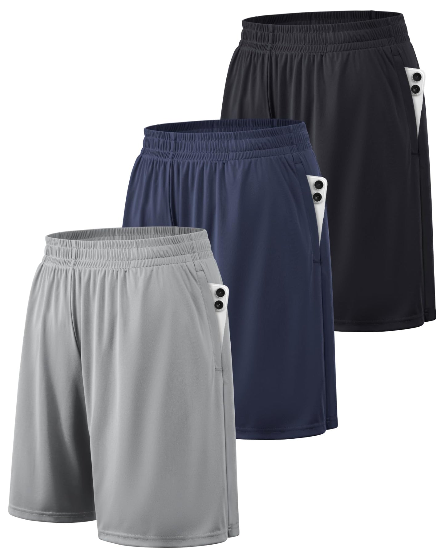 BALENNZ Mens Athletic Shorts with Pockets Quick Dry Workout Shorts Men - Tennis Mindset