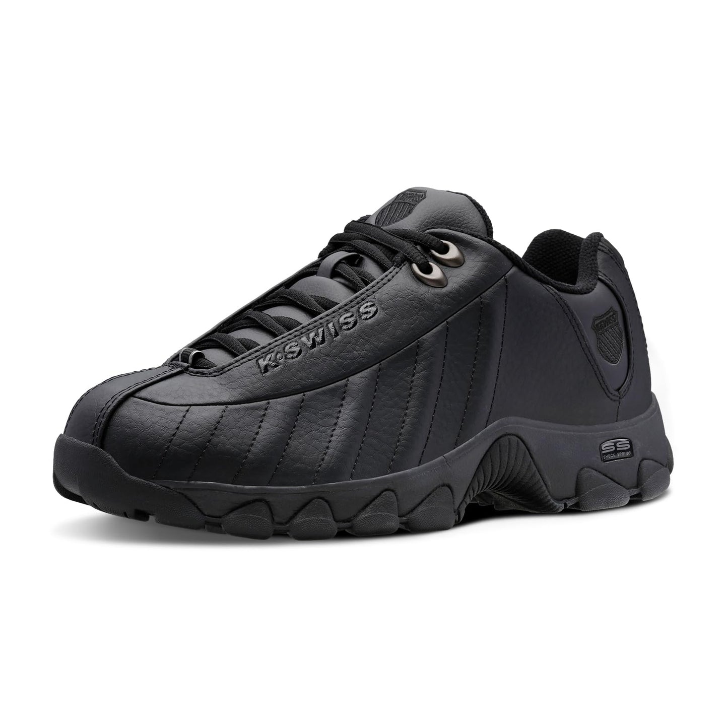 K-Swiss Men's ST329 CMF Sneaker, Wide Tennis Walking Shoes Leather Upper