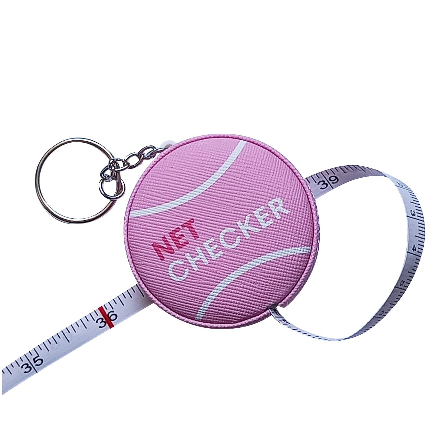 Scoring Right Net Checker Tennis Net Height Measuring Tape and Keyring - Tennis Mindset