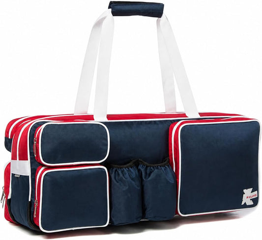 K-Cliffs Tennis Racket Bag | Deluxe Ballistic Nylon | Shoe Compartment - Tennis Mindset