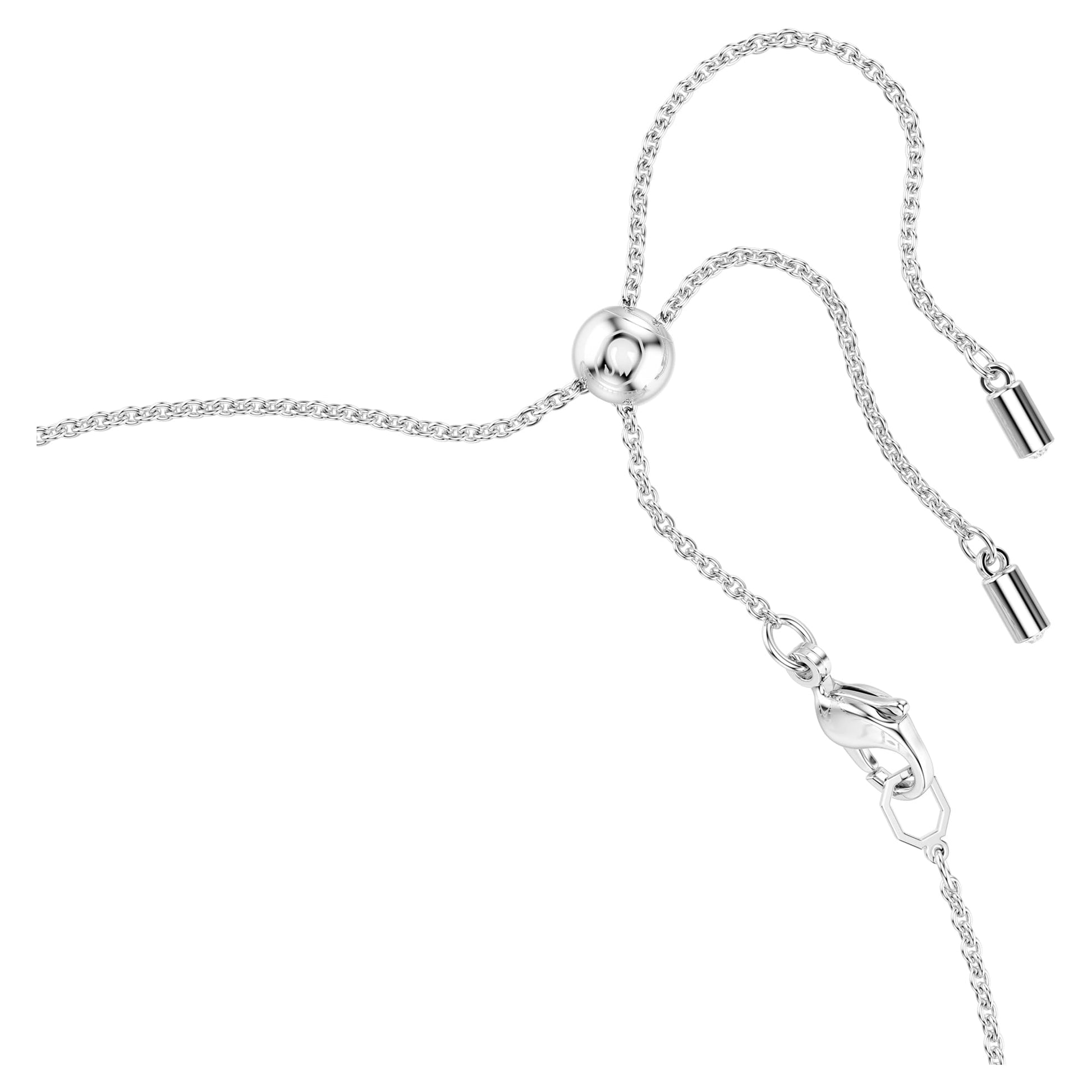 Swarovski Ariana Grande Collection, Clear Crystal & Pearls, Rhodium Finish, Necklaces, Earrings and Bracelets - Tennis Mindset
