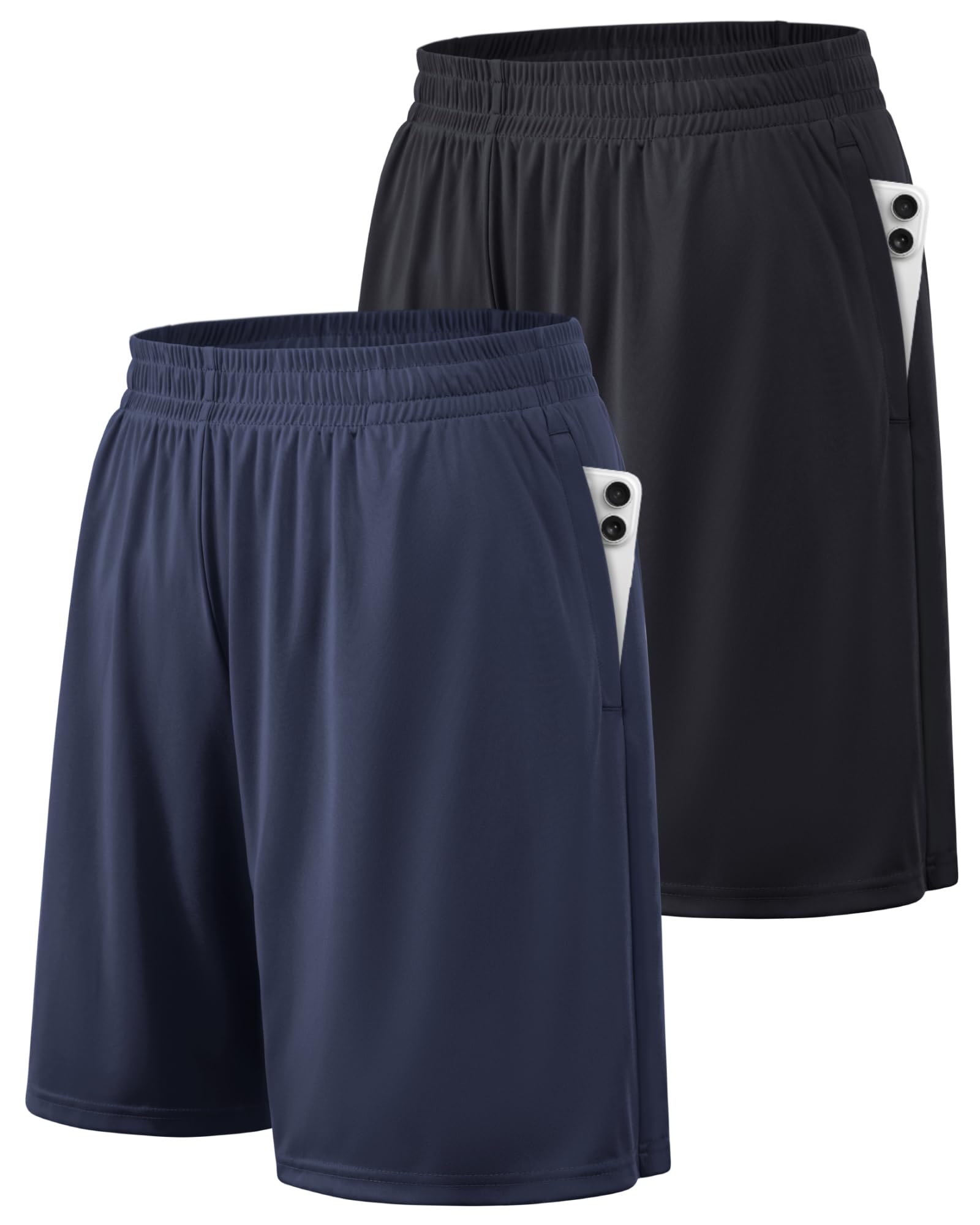 BALENNZ Mens Athletic Shorts with Pockets Quick Dry Workout Shorts Men - Tennis Mindset