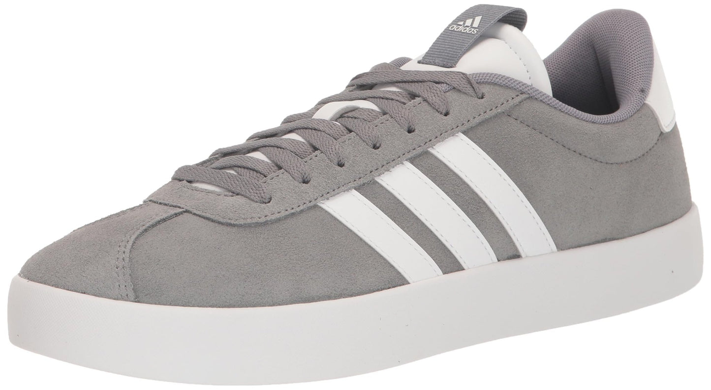 adidas Mens Vl Court 3.0 Sneakers Shoes Casual - Grey - Tennis Mindset